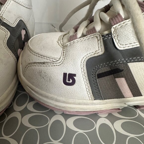 Burton Snowboots White LaceUp Sz 5 - Picture 7 of 7